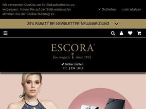 Escora-dessous.de Gutscheine & Cashback im April 2024