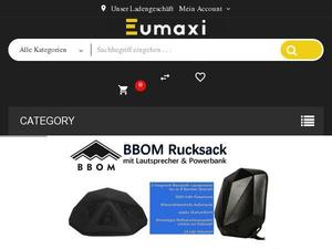Eumaxi.com Gutscheine & Cashback im Mai 2022