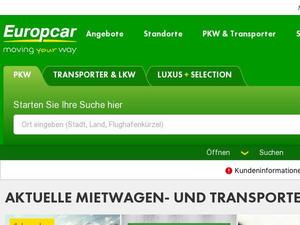 Europcar.de Gutscheine & Cashback im April 2024