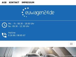 Euwagen24.de Gutscheine & Cashback im Mai 2022