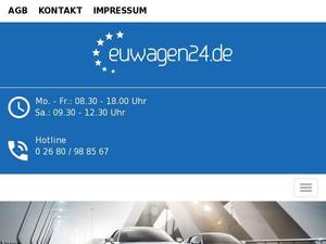 Euwagen24.de Gutscheine & Cashback im Juni 2022 Euwagen24.de Gutscheine & Cashback im Juni 2022