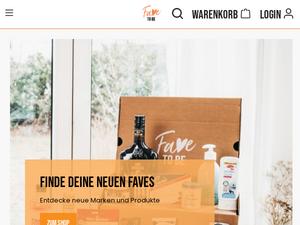 Favetobe.de Gutscheine & Cashback im Oktober 2023 Favetobe.de Gutscheine & Cashback im Oktober 2023