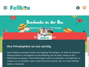 Fellbox.de Gutscheine & Cashback im August 2022