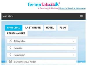 Ferienfabrik.de Gutscheine & Cashback im Mai 2022 Ferienfabrik.de Gutscheine & Cashback im Mai 2022