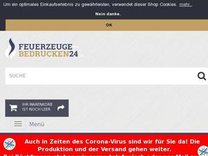 Feuerzeuge-bedrucken24.de Gutscheine & Cashback im April 2024