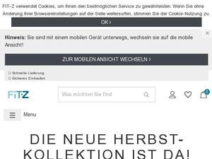 Fit-z.com Gutscheine & Cashback im April 2024