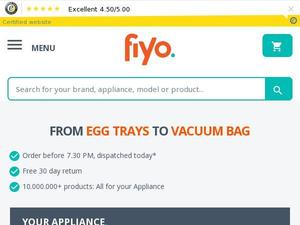Fiyo.co.uk voucher and cashback in May 2022