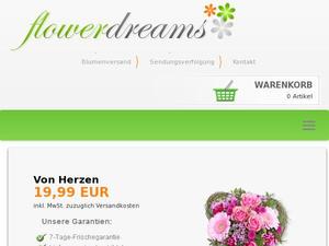 Flowerdreams.de Gutscheine & Cashback im Mai 2022