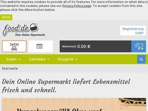 Food.de Gutscheine & Cashback im Januar 2021 Food.de Gutscheine & Cashback im Januar 2021