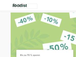 Foodist.de Gutscheine & Cashback im April 2024