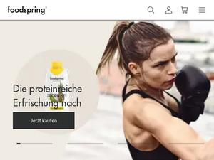 Foodspring.de Gutscheine & Cashback im April 2024