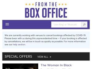 Fromtheboxoffice.com voucher and cashback in October 2023