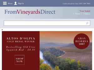 Fromvineyardsdirect.com voucher and cashback in May 2022