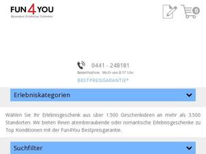 Fun4you.de Gutscheine & Cashback im März 2023 Fun4you.de Gutscheine & Cashback im März 2023
