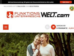 Funktionsunterwaeschewelt.com Gutscheine & Cashback im Mai 2022