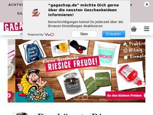 Gagashop.de Gutscheine & Cashback im September 2023 Gagashop.de Gutscheine & Cashback im September 2023