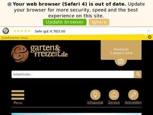 Garten-und-freizeit.de Gutscheine & Cashback im Juni 2024