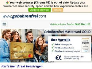 Gebuhrenfrei.com Gutscheine & Cashback im Juli 2022