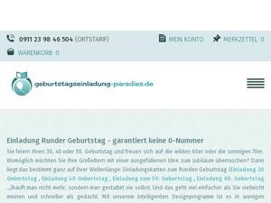 Geburtstagseinladung-paradies.de Gutscheine & Cashback im April 2023 Geburtstagseinladung-paradies.de Gutscheine & Cashback im April 2023