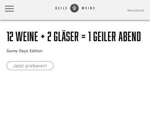 Geileweine.de Gutscheine & Cashback im April 2024