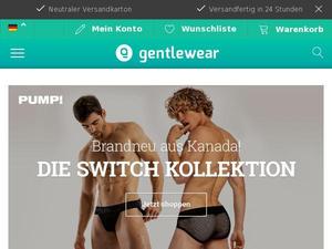Gentlewear.de Gutscheine & Cashback im Mai 2022