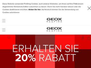 Geox.com Gutscheine & Cashback im April 2024