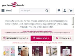 Geschenke-online.de Gutscheine & Cashback im Mai 2022