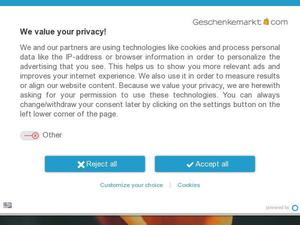 Geschenkemarkt.com Gutscheine & Cashback im Januar 2021 Geschenkemarkt.com Gutscheine & Cashback im Januar 2021