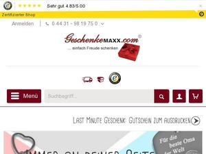 Geschenkemaxx.com Gutscheine & Cashback im Mai 2022