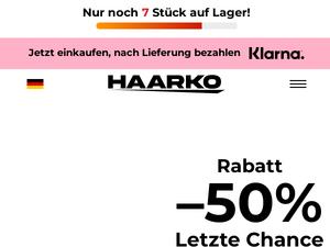 Get-haarko.com Gutscheine & Cashback im April 2024