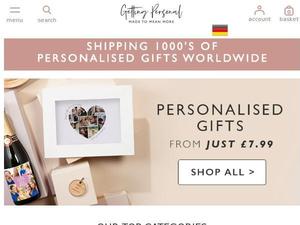 Gettingpersonal.co.uk voucher and cashback in May 2022
