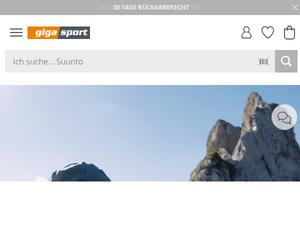 Gigasport Gutscheine & Cashback im Mai 2025