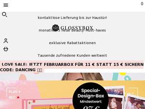 Glossybox.de Gutscheine & Cashback im März 2024