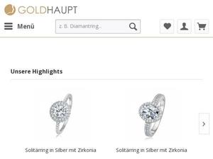 Goldhaupt.de Gutscheine & Cashback im März 2023 Goldhaupt.de Gutscheine & Cashback im März 2023