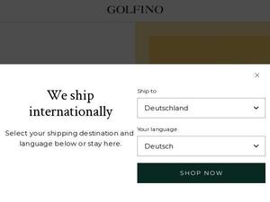 Golfino.com Gutscheine & Cashback im Dezember 2023 Golfino.com Gutscheine & Cashback im Dezember 2023