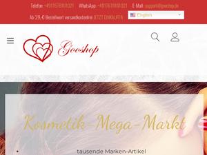 Gooshop.de Gutscheine & Cashback im Dezember 2023 Gooshop.de Gutscheine & Cashback im Dezember 2023