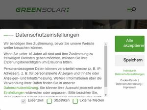 Greensolar.de Gutscheine & Cashback im Februar 2024