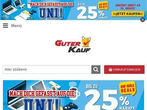 Guterkauf.com.de Gutscheine & Cashback im März 2023 Guterkauf.com.de Gutscheine & Cashback im März 2023