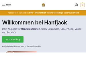 Hanfjack.de Gutscheine & Cashback im Mai 2024