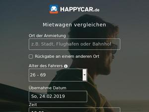 Happycar.de Gutscheine & Cashback im Oktober 2023