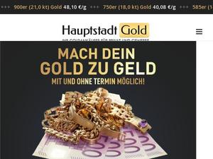 Hauptstadtgold.de Gutscheine & Cashback im März 2023 Hauptstadtgold.de Gutscheine & Cashback im März 2023