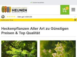 Heckenpflanzen-heijnen.de Gutscheine & Cashback im Mai 2022 Heckenpflanzen-heijnen.de Gutscheine & Cashback im Mai 2022