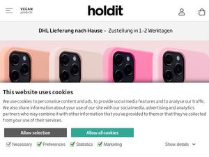 Holdit.com Gutscheine & Cashback im August 2022