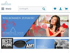 Homestyle-shop.de Gutscheine & Cashback im Juni 2022 Homestyle-shop.de Gutscheine & Cashback im Juni 2022