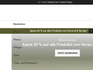 Horze.de Gutscheine & Cashback im April 2024