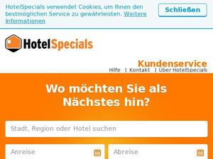 Hotelspecials.de Gutscheine & Cashback im Mai 2022 Hotelspecials.de Gutscheine & Cashback im Mai 2022