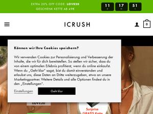 Icrush.de Gutscheine & Cashback im Dezember 2022