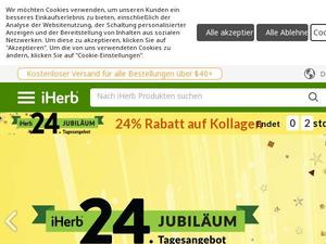 Iherb.com Gutscheine & Cashback im April 2024