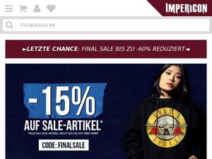 Impericon.com Gutscheine & Cashback im März 2024