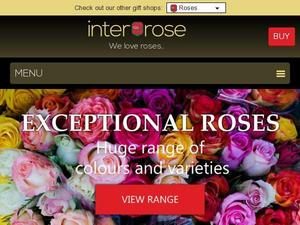 Interrose.co.uk voucher and cashback in March 2023